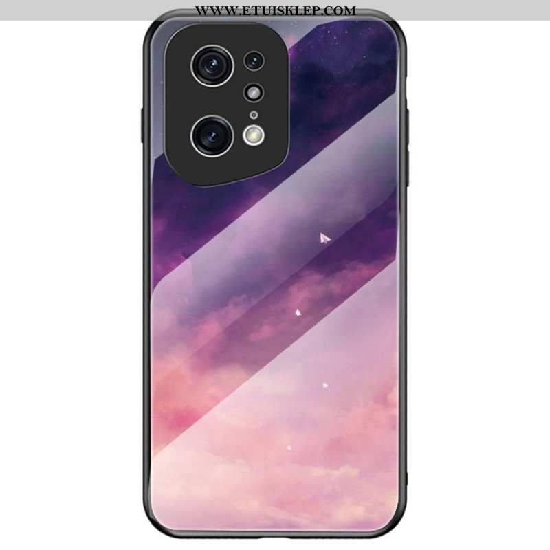 Etui do Oppo Find X5 Pro Marmurowe Szkło Hartowane